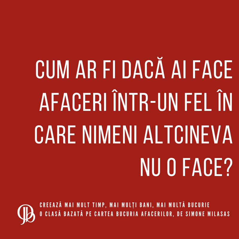 ROMANIAN BUSINESS LIKE YOU